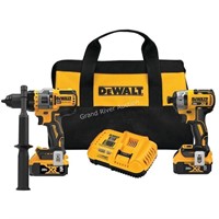 Dewalt Hammer Drill and XR Impact Driver Kit