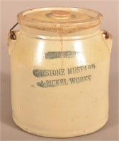 "Stohrers Keystone Mustard & Pickel Works" Jar.
