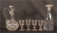 Lot of Antique Colorless Glass.