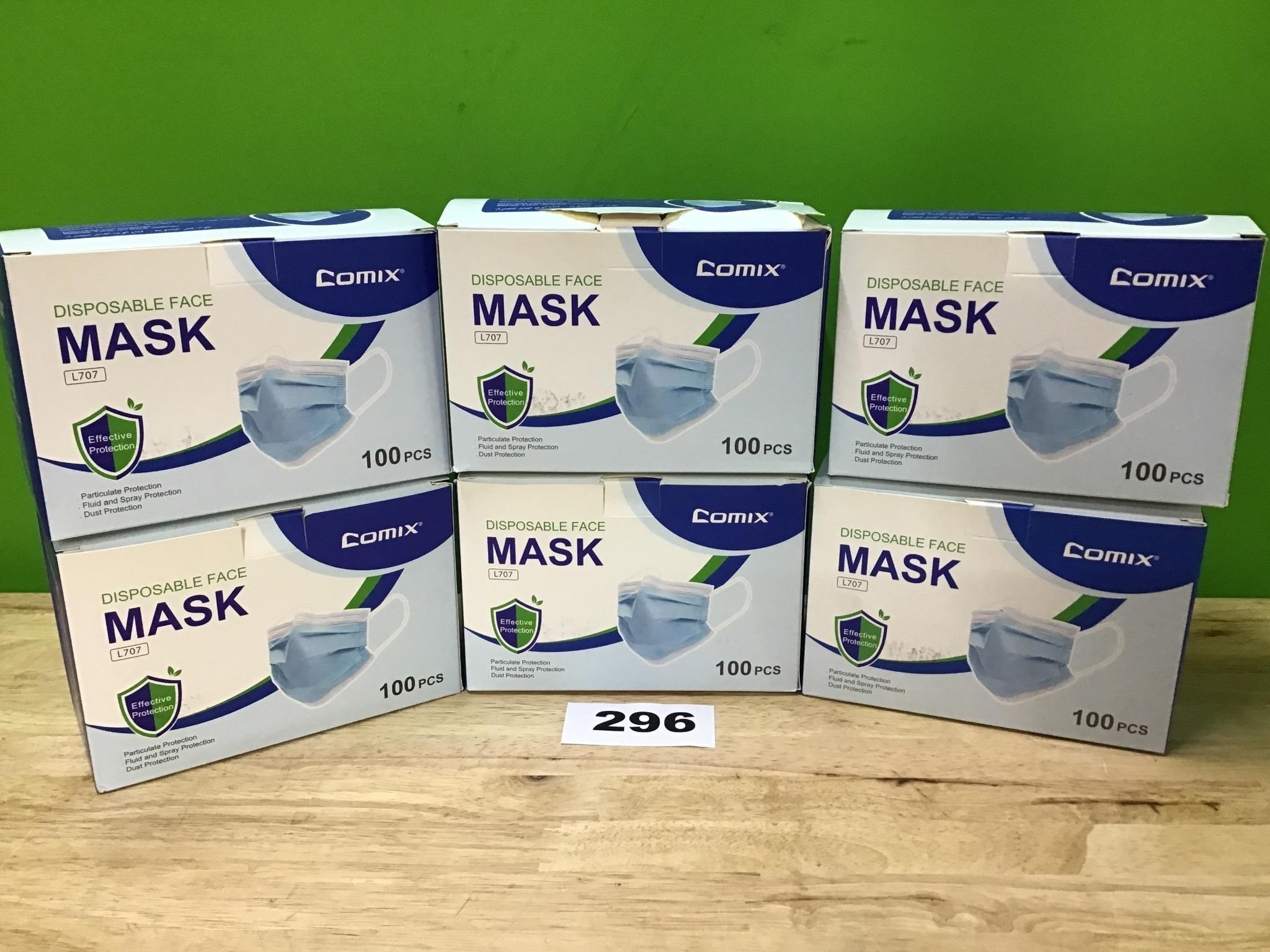 Disposable Face Masks lot of 6