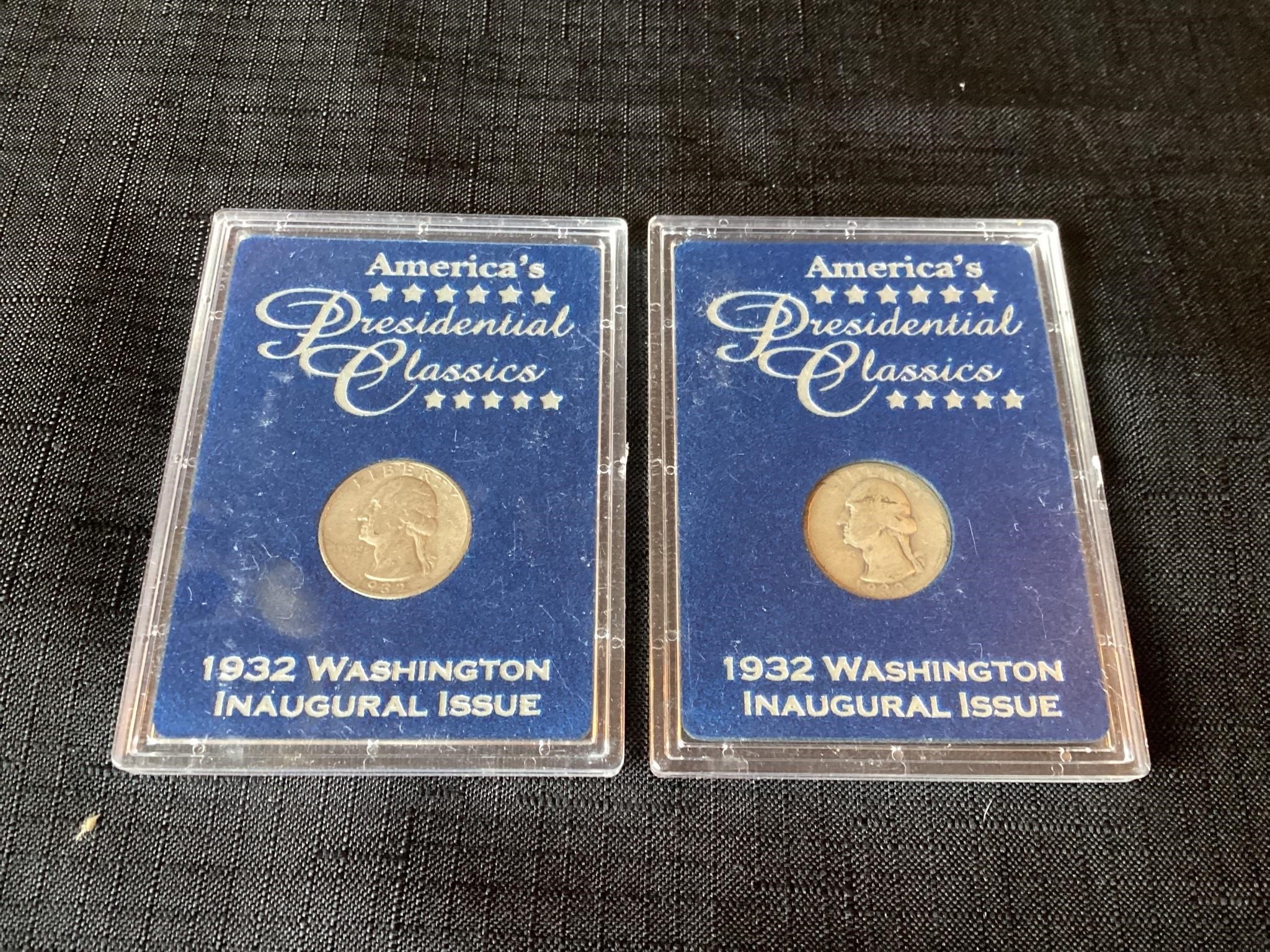 2 1932 Washington Inaugural Issue