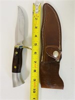 Westmark Buck Knife in Leather Sheath