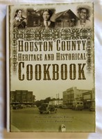 1st Edition HOUSTON COUNTY TX Cookbook +Pictures!