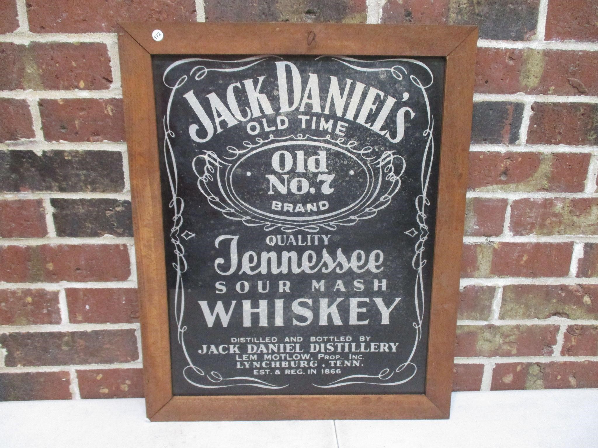 Jack Daniels 17x22 Old No. 7