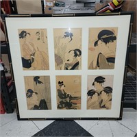 Kitagawa Utamaro (1754–1806) Vintage Lithographs