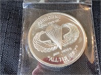 1991 Airborne 1 oz Silver Bar