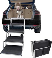 $126 5 Step Aluminum Sturdy Pet Ramp Stairs