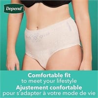 35$-Depend Fresh Protection Adult Incontinence