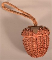 Woodland Native American Strawberry Basket.