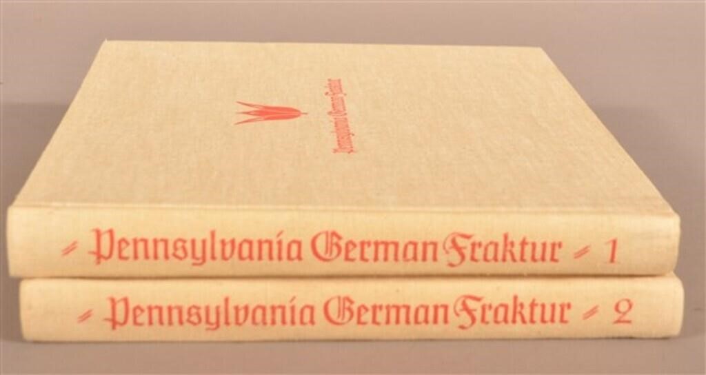 "Pennsylvania German Fraktur" 2-Volume Set.