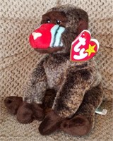 Cheeks the Baboon - TY Beanie Baby