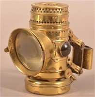 Place & Terry Mfg. Co. Antique Bicycle Lantern.