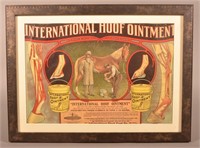 "International Hoof Ointment" Advertising Poster.