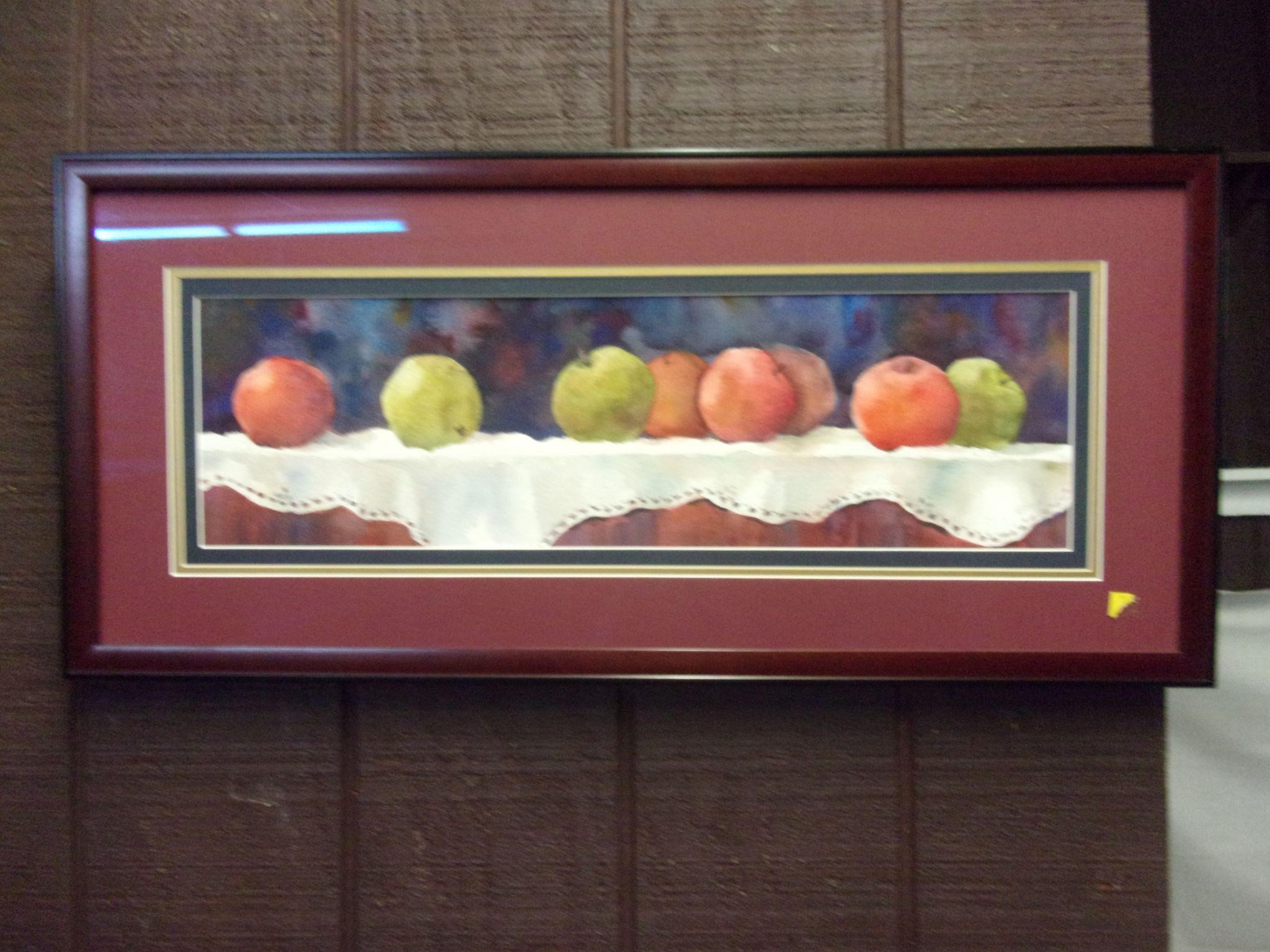 Framed Print of Apples