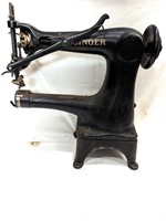 Large Industrial Singer Free Arm Sewing Machine