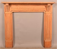 19th Century Softwood Mantle.