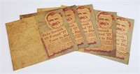 1948 Yankee's BABE RUTH Funeral Mission Tracts 5ct