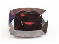 2.02ct Cushion Cut Red Zircon Gemstone