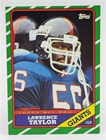 1986 LAWRENCE TAYLOR TOPPS #151 FOOTBALL CARD