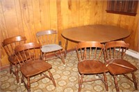 Table and chairs