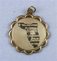 USA 12K Gold-filled Pendant Tallahassee Florida