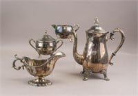 Antique Silver-plated Coffee Set