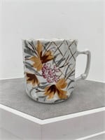 Art Deco Porcelain Decorated Shaving Mug