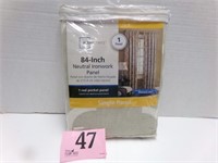 NEW IN PACKAGE WINDOW PANEL 84 INCH