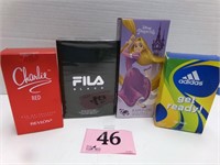 4 PERFUME NEW IN BOX ADIDAS AND OTHERS