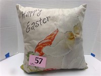 HAPPY EASTER  TOSS PILLOW