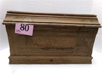 WOODEN SEWING CABINET COVER