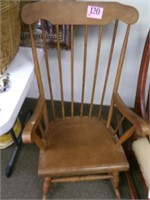 WOODEN ROCKER