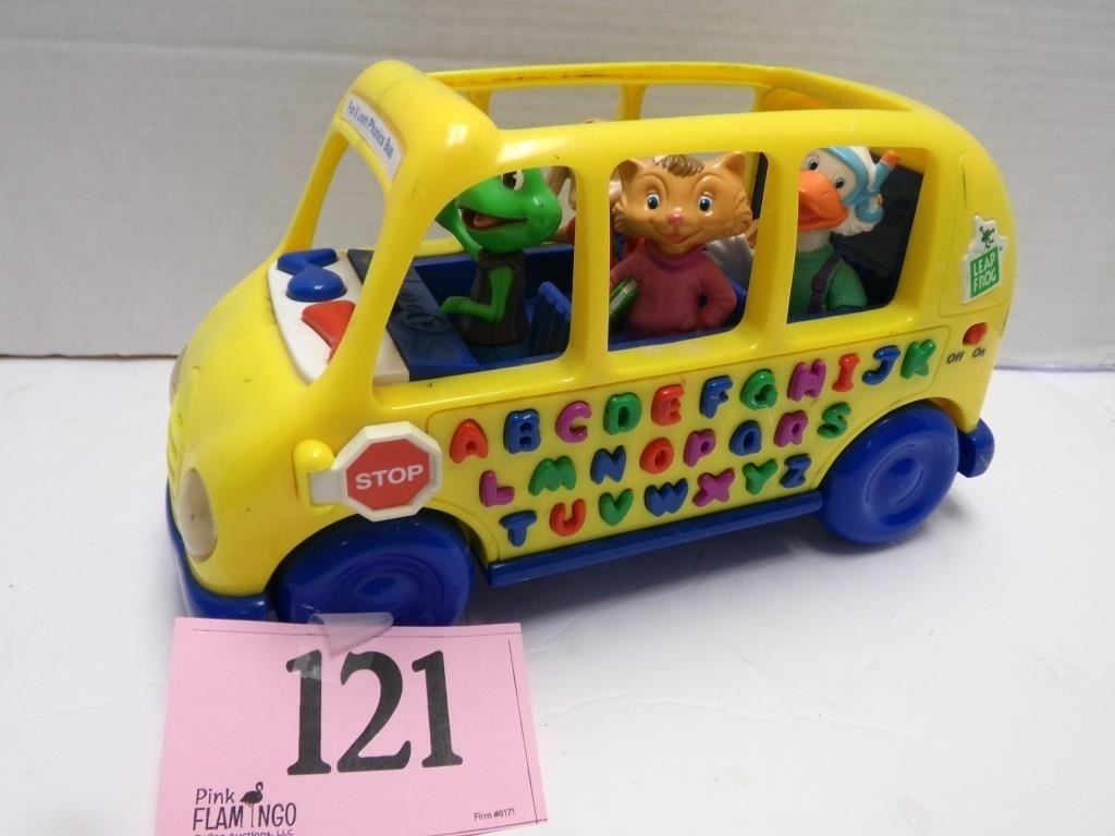 LEAP FROG ALPHABET SCHOOLBUS WORKS