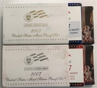 2007 Proof & 2007 Silver Proof Sets