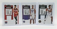 2021 PANINI CONTENDERS ROOKIE TICKET JERSEY CARDS