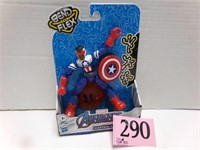 BEND AND FLEX MARVEL AVENGERS CAPTAIN AMERICA