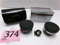 BOWER AUXILIARY SERIES V TELEPHOTO LENS
