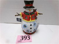 SNOWMAN TEA LIGHT HOLDER