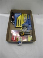 pliers, bits, chisel set, mixed tools