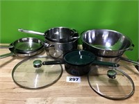 Large Lot of Pots and Pans 10 pieces