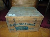Giorgio Farms fruit Crate
