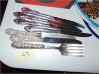 (7) Pieces of Sterling Handle Flatware