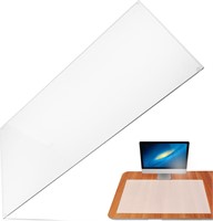 20"x 36" Tempered Glass Desk Mat