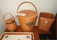 (3) Larger size Longaberger Baskets to include: