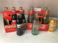 Coca Cola Christmas 1997 & Clear Bottles
