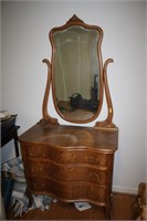 Vintage dresser with mirror