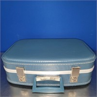 Vintage Blue Suitcase