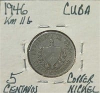 1946 Cuban coin