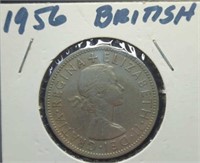 1956 British coin