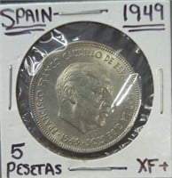 1949 Spanish coin
